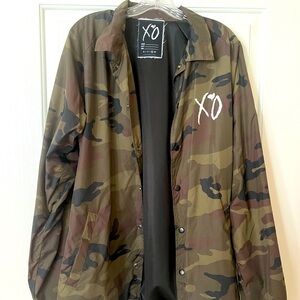 The Weeknd XO Rain Jacket in Camo